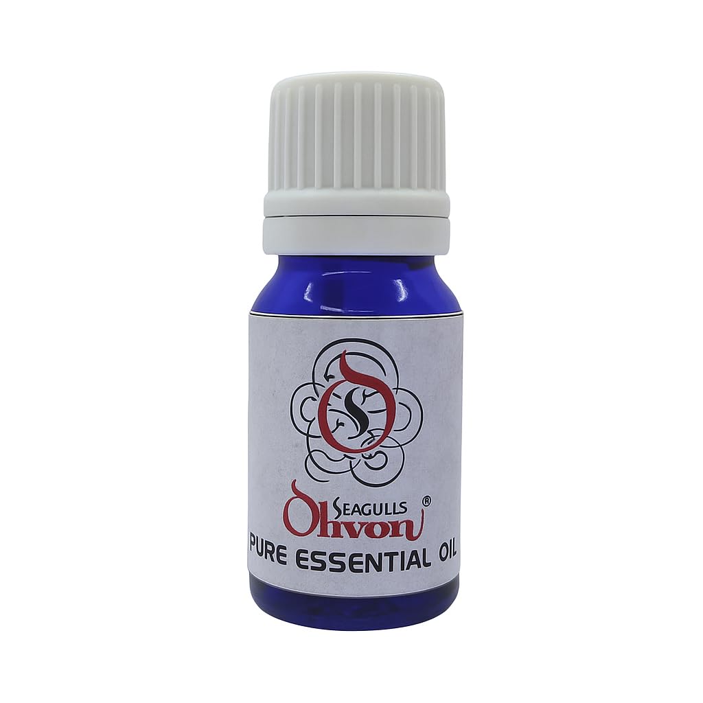 Seagulls Olivon Rose Essential Oil |10ml | Synthetic Grade Aroma Oil for Skin Care, Diffuser, Aromatherapy & Home Fragrance | Floral Rose Scent | Relaxing & Long Lasting