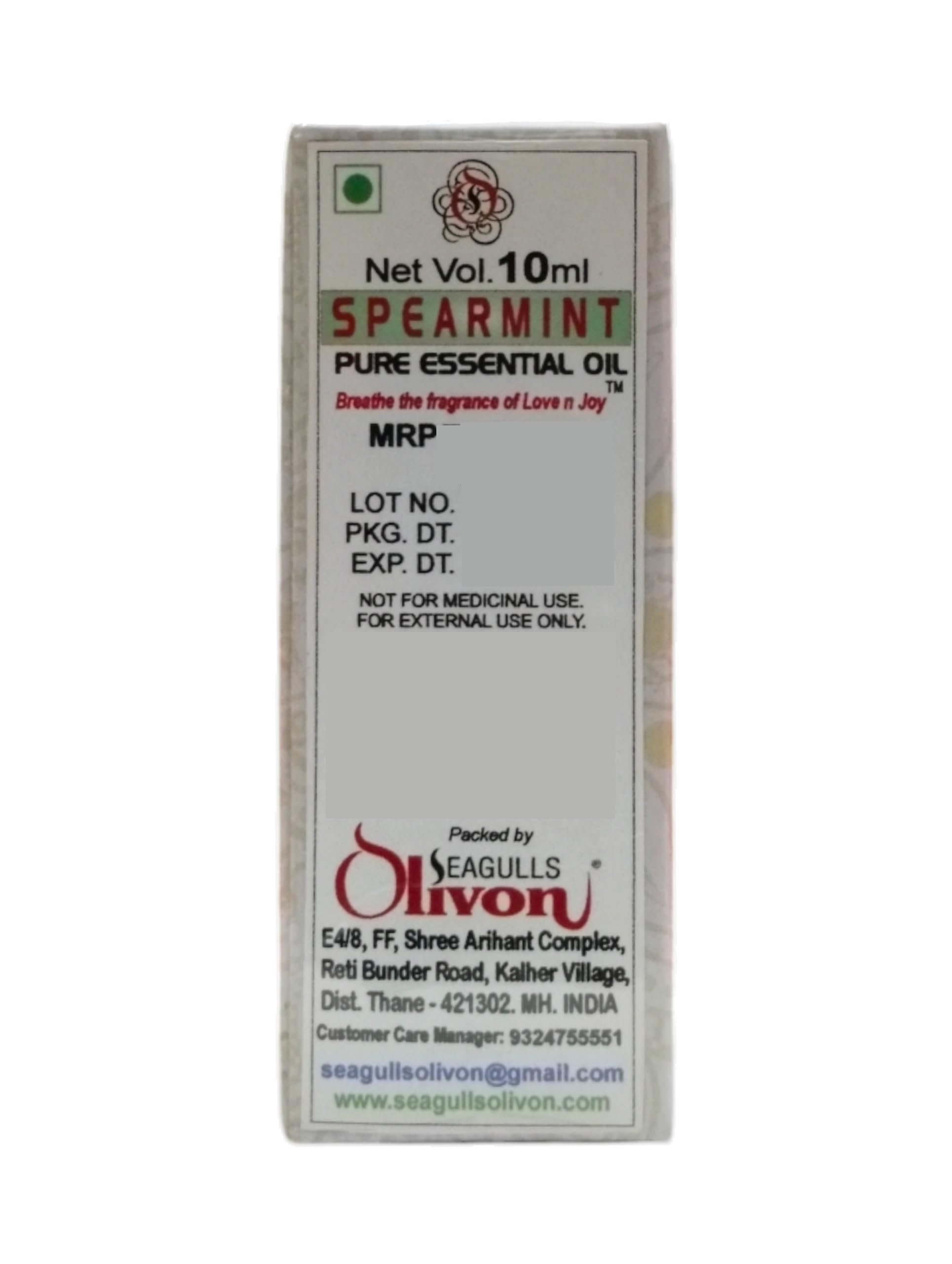 Spearmint Pure Essential Oil | 10ml