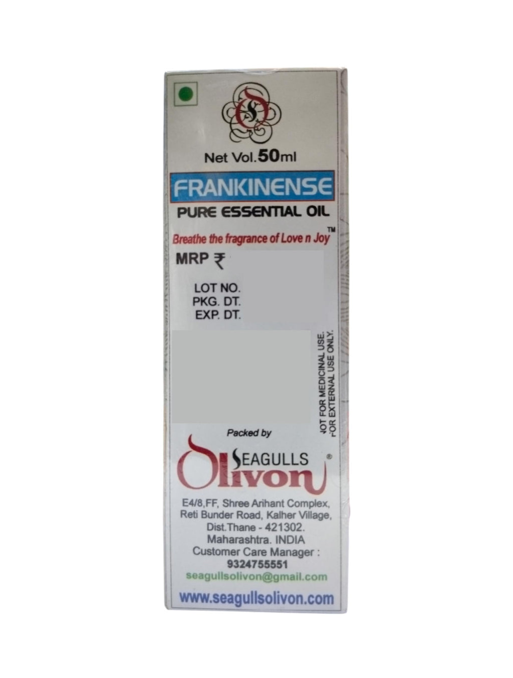 Frankincense Pure Essential Oil | 50ml