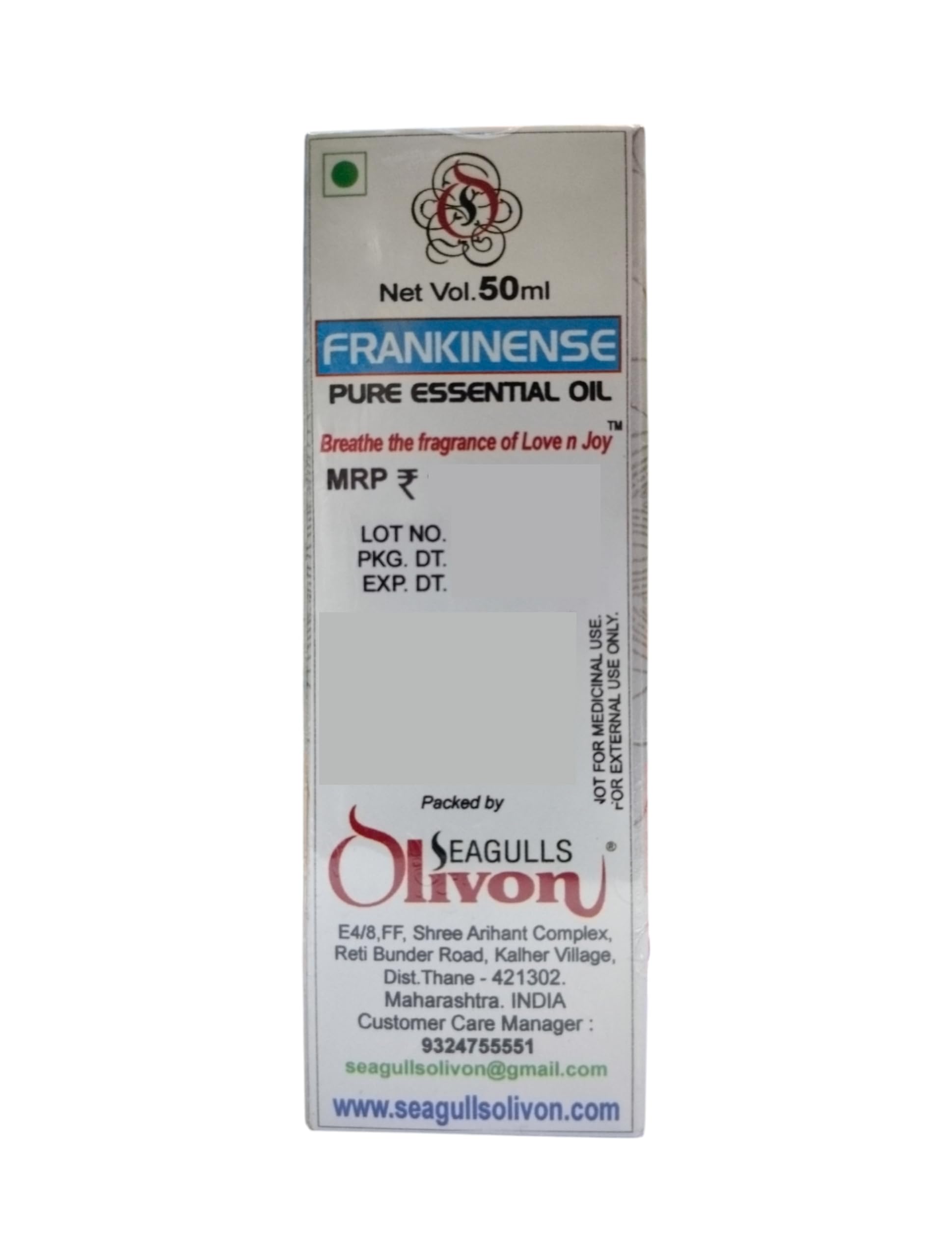 Frankincense Pure Essential Oil | 50ml