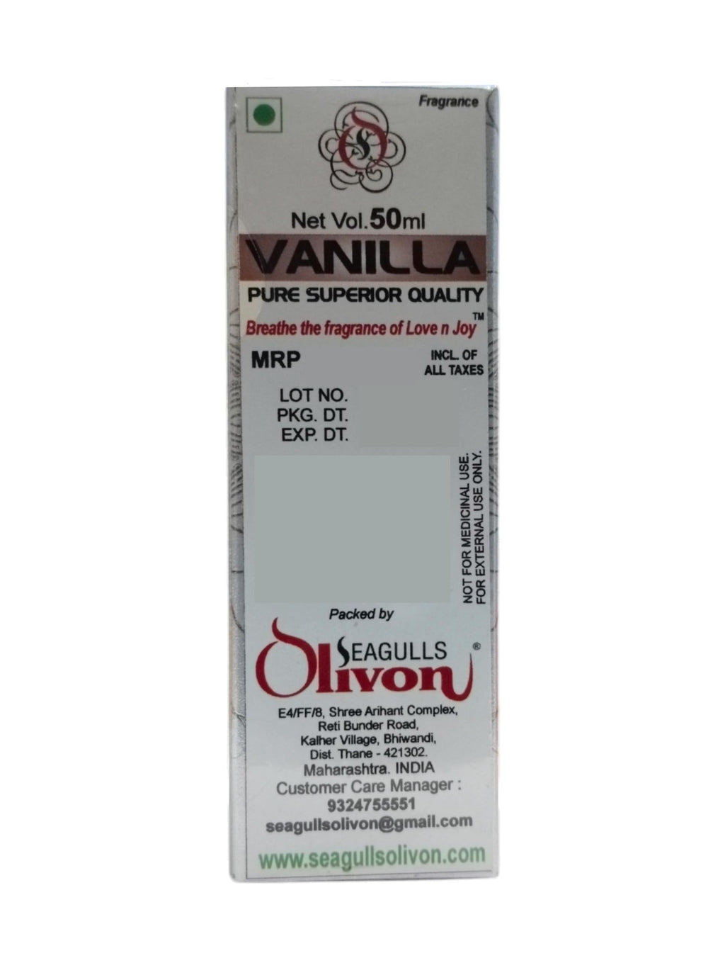 Vanilla Oil | 50ml