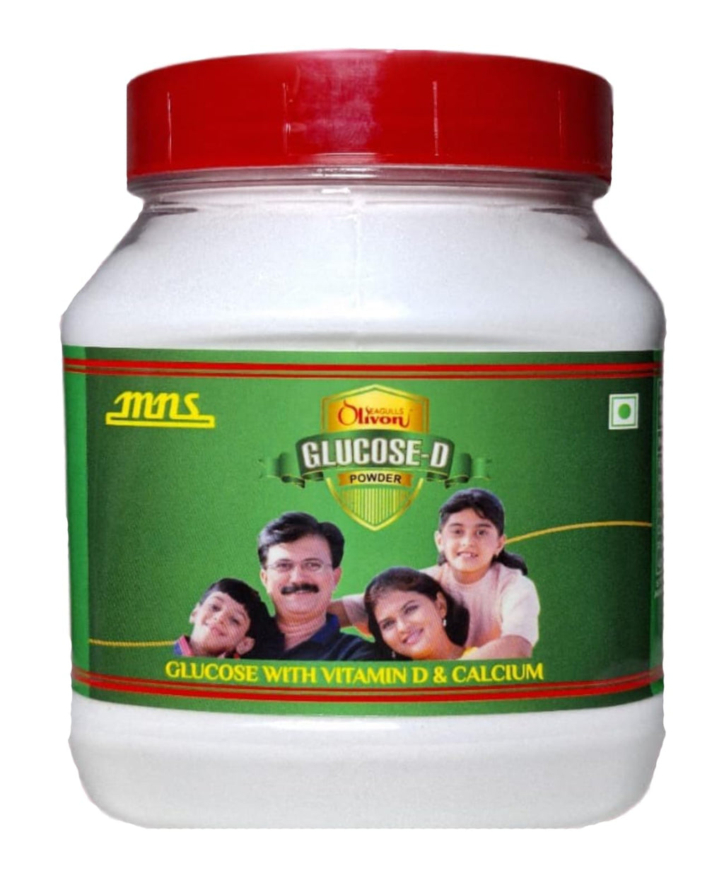 Glucose D Regular Powder with Vitamin D and Calcium | Nutritional Energy Supplement | Provides Instant Energy (500g)