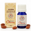 Seagulls Olivon Jojoba (Hohoba) Essential Oil | 10ml | Pure & Natural | Skin & Hair Nourishing | Aromatherapy, Massage & DIY Beauty | For External Use Only