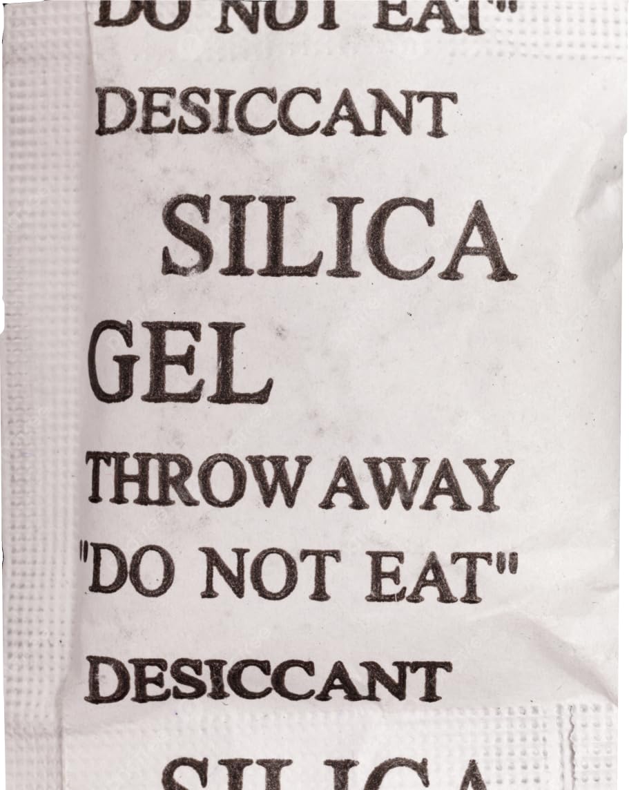 White Silica Gel Desiccant | 100g NET (1gx100) | For Flower Drying to Dry Flowers, Potpourri, Art & Craft, Resin Art and Home Decor