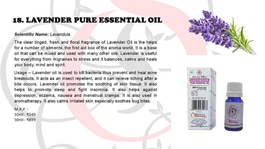 Lavender Pure Essential Oil | 50ml