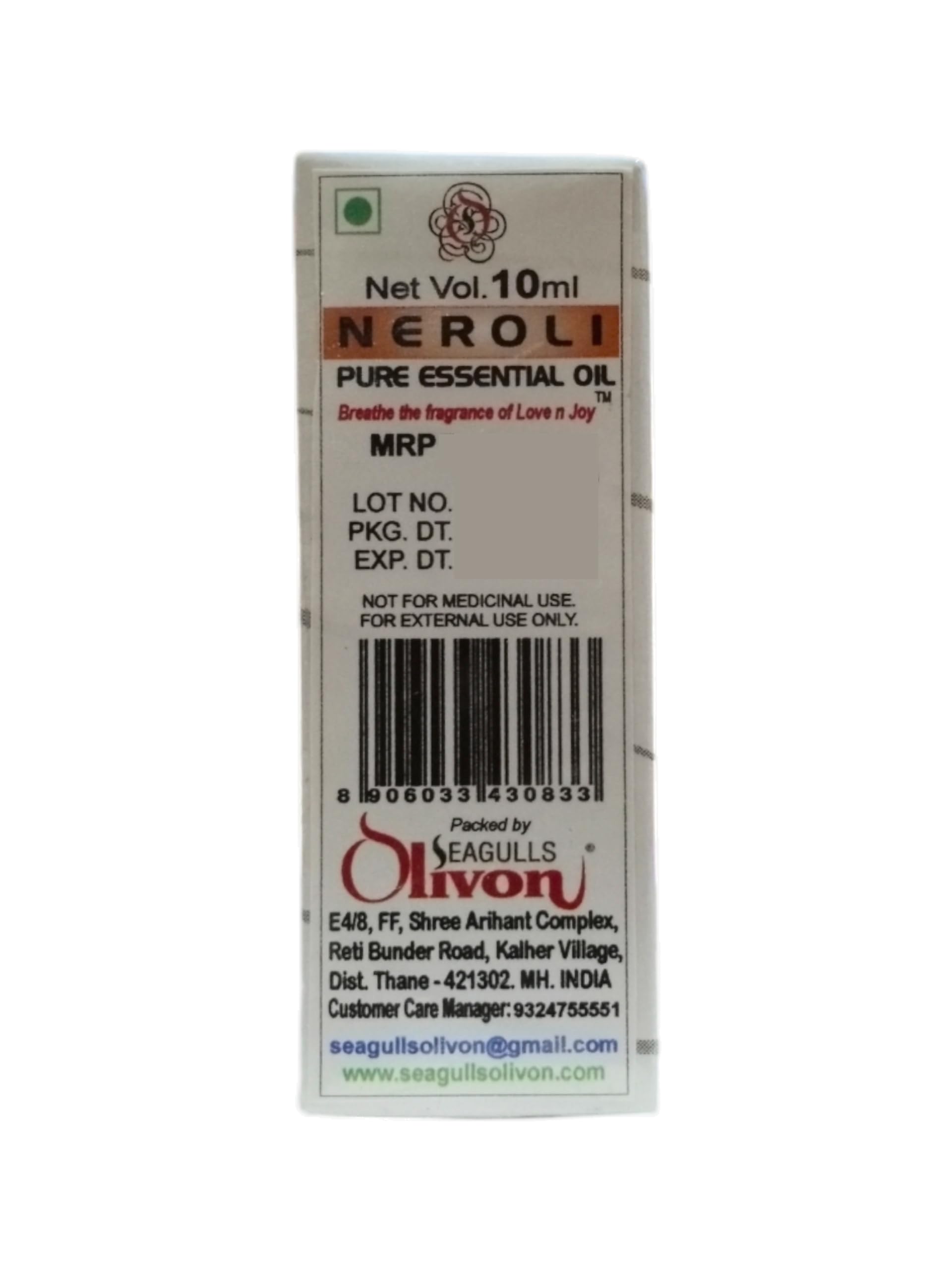 Neroli Pure Essential Oil | 10ml