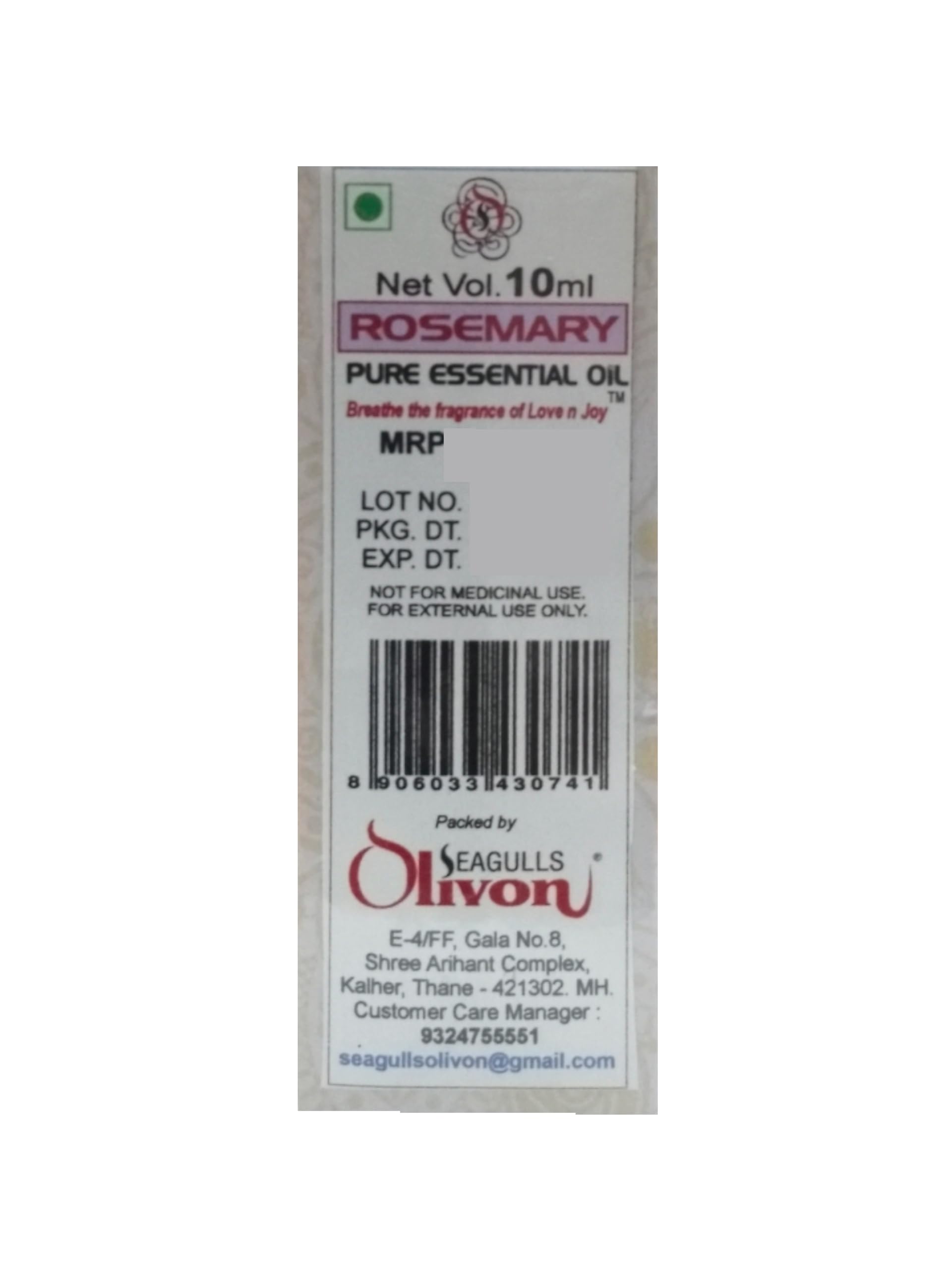 Rosemary Pure Essential Oil | 10ml