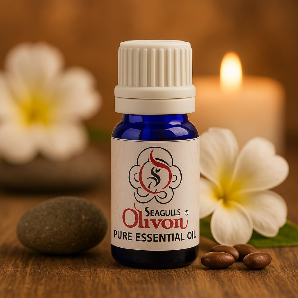 Seagulls Olivon Jojoba (Hohoba) Essential Oil | 10ml | Pure & Natural | Skin & Hair Nourishing | Aromatherapy, Massage & DIY Beauty | For External Use Only