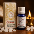 Seagulls Olivon Camphor Essential Oil | 100% Pure & Natural | For Diffusers, Aromatherapy, Relaxation, Air Freshening & Spiritual Use | 10ml