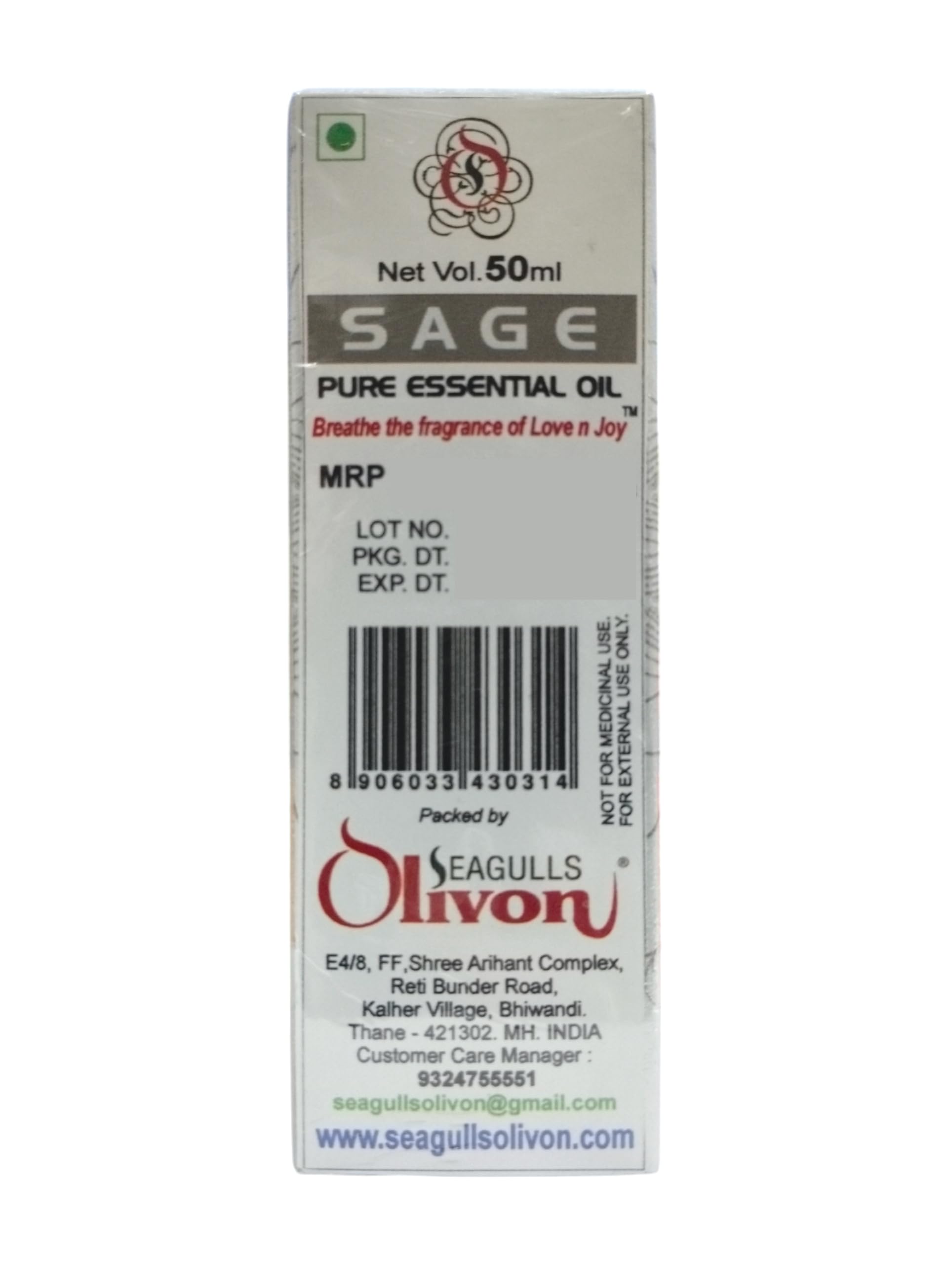 Sage Pure Essential Oil | 50ml