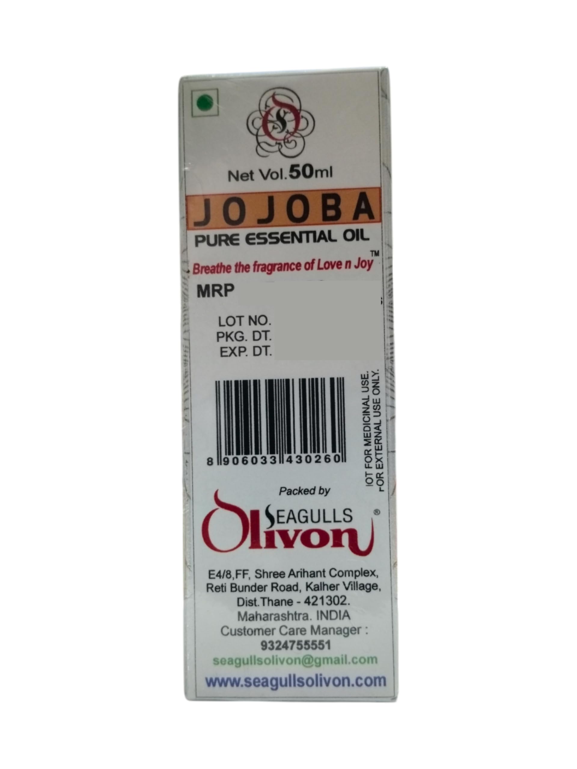 Jojoba Pure Essential Oil | 50ml