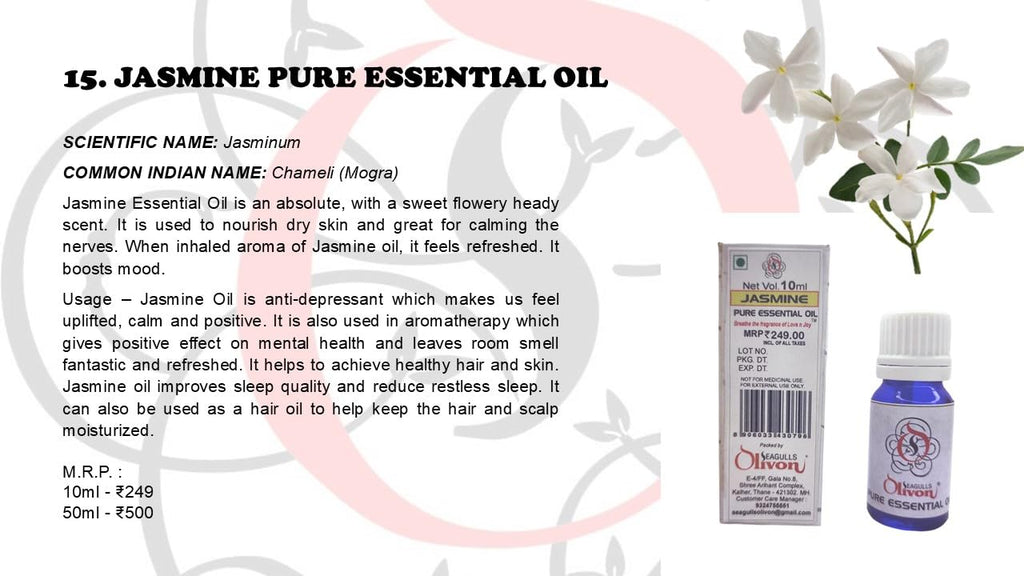Jasmine Pure Essential Oil | 50ml