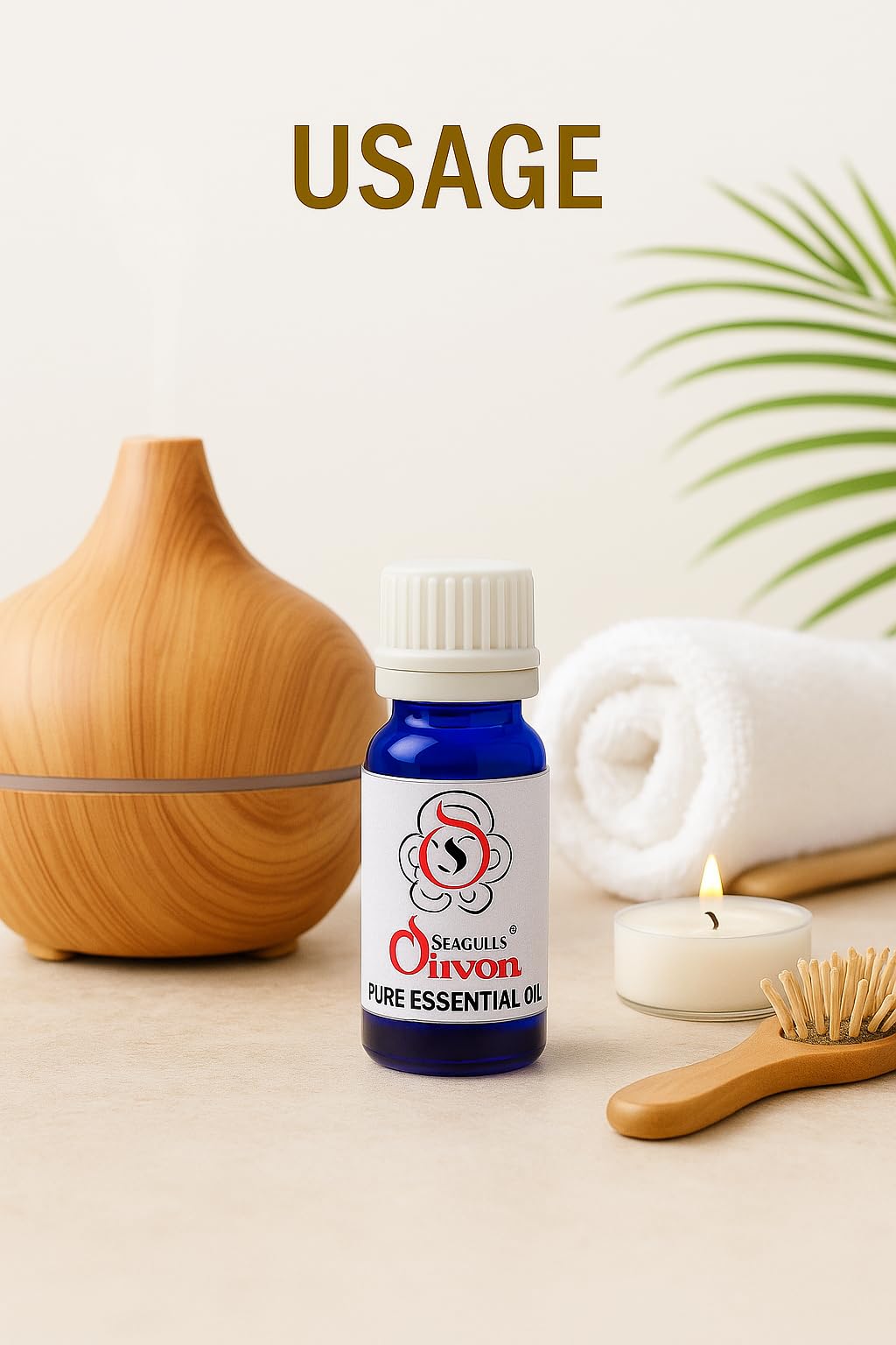 Seagulls Olivon Jojoba (Hohoba) Essential Oil | 10ml | Pure & Natural | Skin & Hair Nourishing | Aromatherapy, Massage & DIY Beauty | For External Use Only