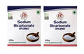 Pure Sodium Bicarbonate Powder | 400g | Food Grade Sodium Bicarbonate | Perfect For Baking/Cooking/Cleaning/Deodorizing | Pack of 2
