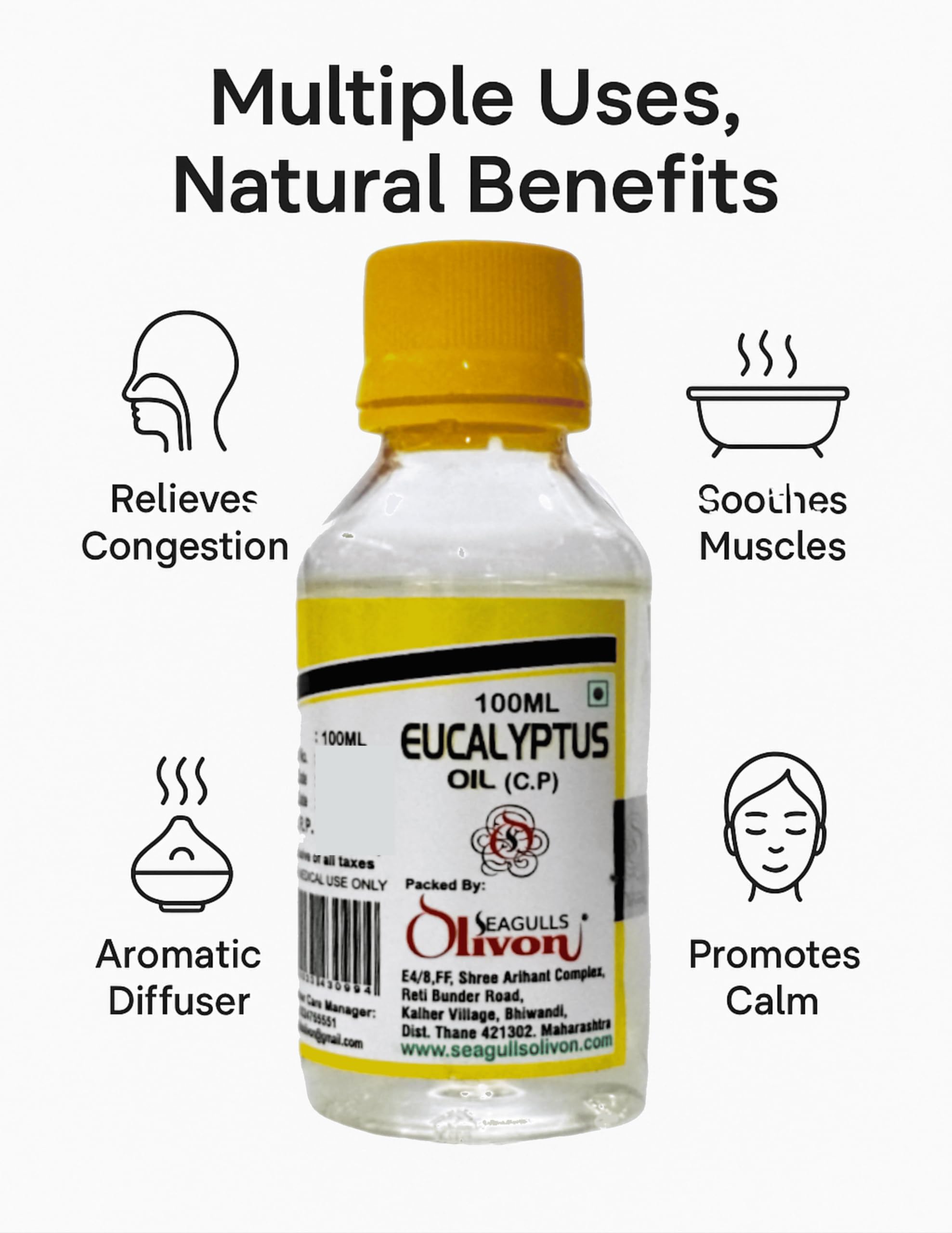 Eucalyptus Oil (100ml)
