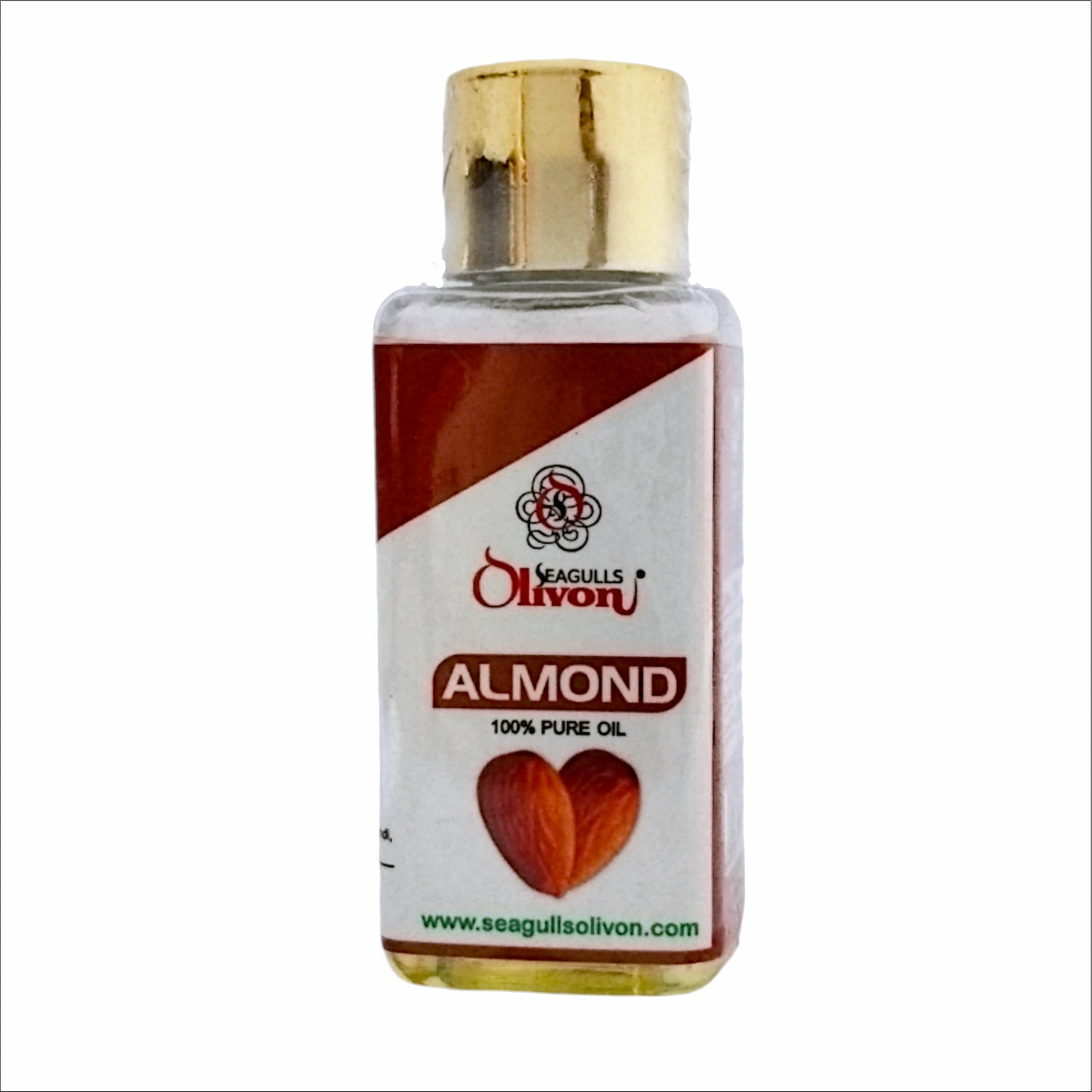 Seagulls Olivon Almond 100% Pure Oil (50ml)