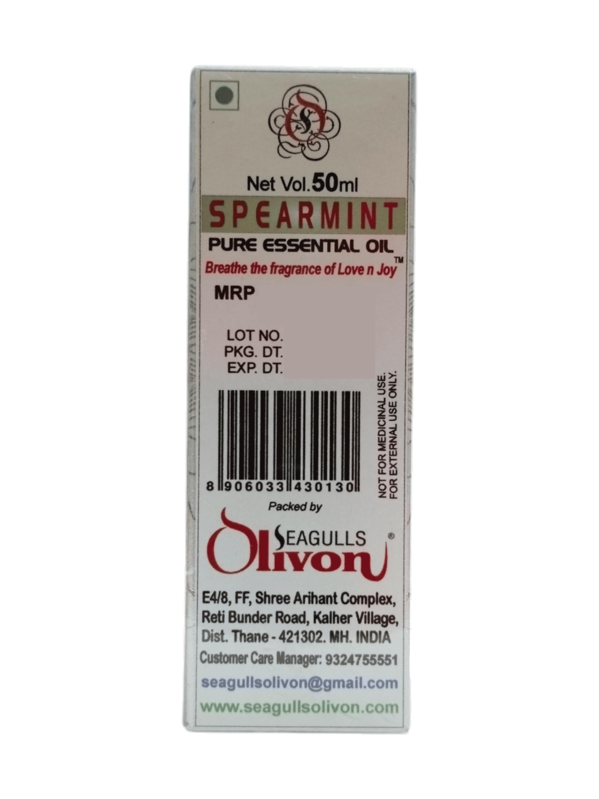 Spearmint Pure Essential Oil | 50ml