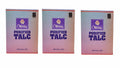 Purified Talc | 400 Grams | Fresh Talcum Powder | French Chalk | Gloves Powder | Absorbs Oil, Odour & Moisture | Pack of 3