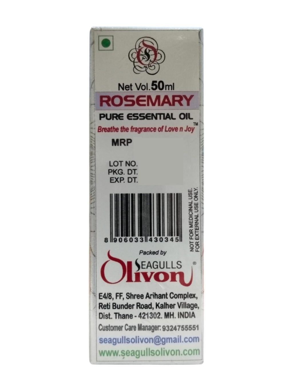Rosemary Pure Essential Oil | 50 ml
