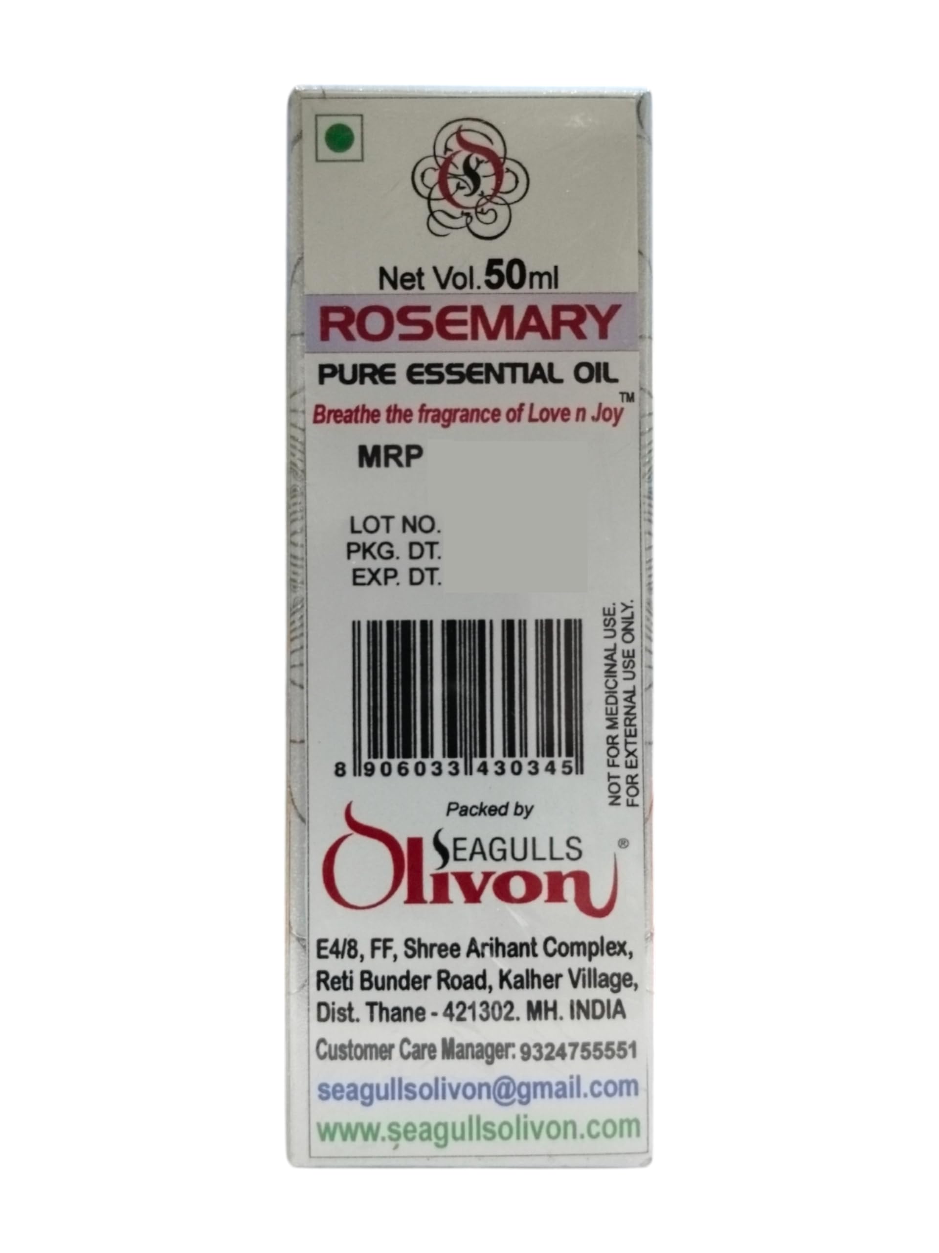 Rosemary Pure Essential Oil | 50 ml