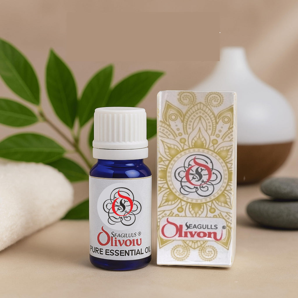 Seagulls Olivon Tea Tree Essential Oil – 100% Pure & Natural |10ml | Therapeutic Grade Oil for Skin, Hair & Aromatherapy