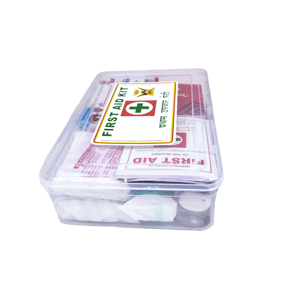 First Aid Kit - Type 3 (Plastic) | First Aid Box | Emergency Medical Kit | for School, Office or Home