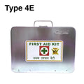 First Aid Kit - Type 4E (Aluminium) | First Aid Box | Emergency Medical Kit | for School, Office or Home